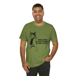 T-Shirt: The Best Therapists Are Cats