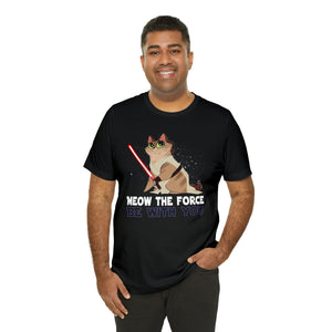 Beast Cats Short Sleeve T-Shirt: Star Wars. Paw Wars. Rise of Cats. Rise of Skywalker.