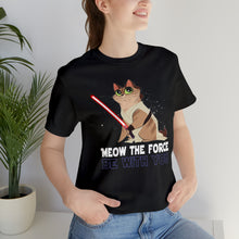 Load image into Gallery viewer, Beast Cats Short Sleeve T-Shirt: Star Wars. Paw Wars. Rise of Cats. Rise of Skywalker.