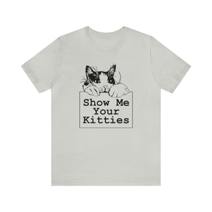 Beast Cats Short Sleeve T-Shirt: Show Me Your Kitties